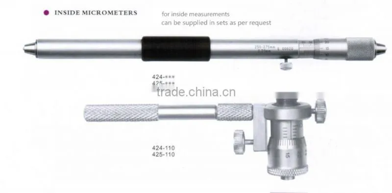 Inside micrometers