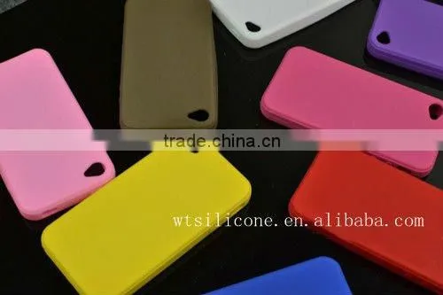 silicone phone case for iphone 4 4s