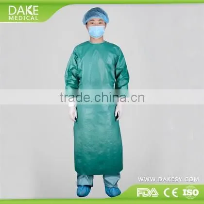 polypropylene Medical Disposable spunlace nonwoven disposable medical gown