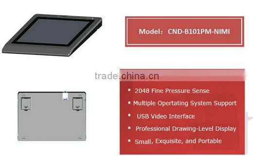 10.1" Anti-dust Water-Proof,Explosion-Proof Self-destruction anti-peeping pen-input Open Frame LCD Touch-Screen Display