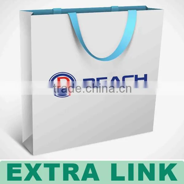 Paper Bag & Plain Brown Kraft Paper Bags With Twisted Handles And Custom Logo Design