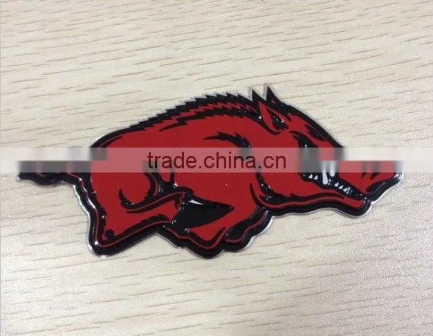 wholesale self-adhesive printing metal sticker