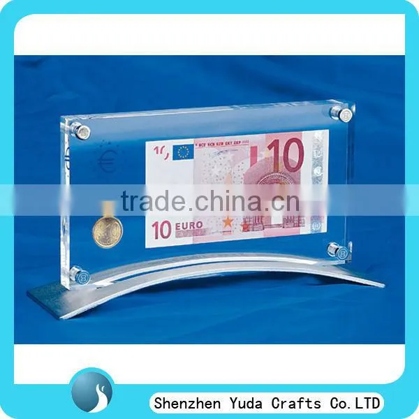 crystal magnetic picture frame Apple Shape Photo Frame clear Apple Shape Photo Frame