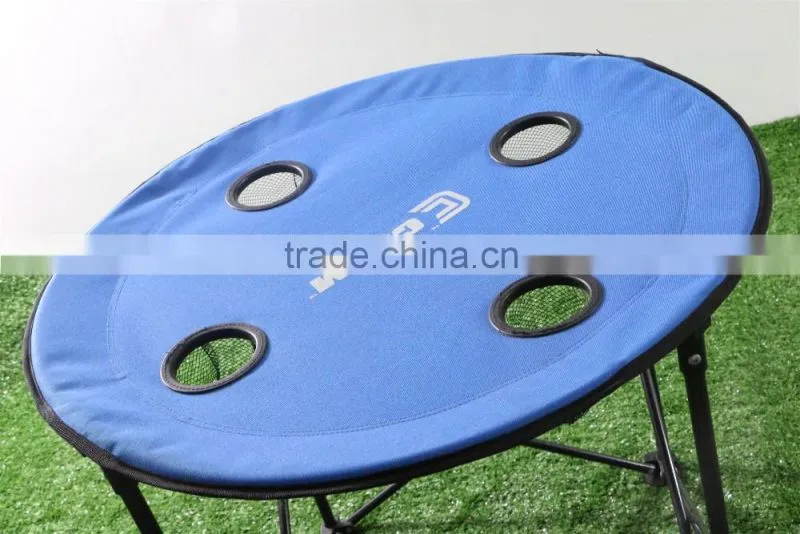 Portable folding Round table for outdoor camping