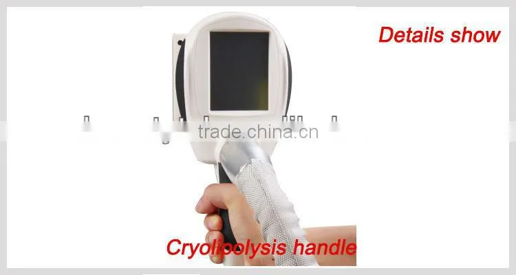 3 in1 high effective cryolipolysis liposuction vacuum laser treatment machine