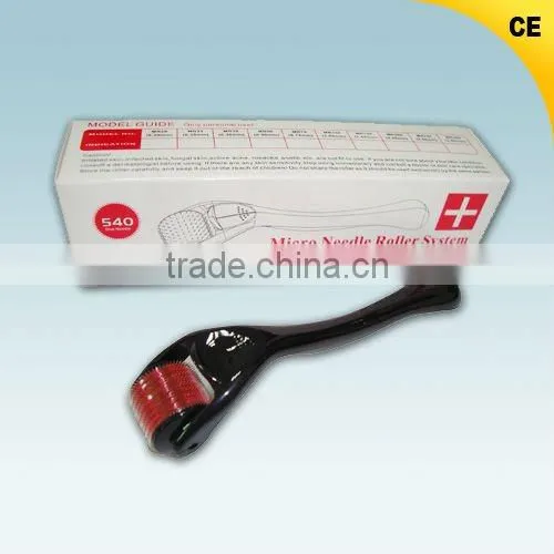 Factory low price scar removal facial 540 needles beauty roller-L005