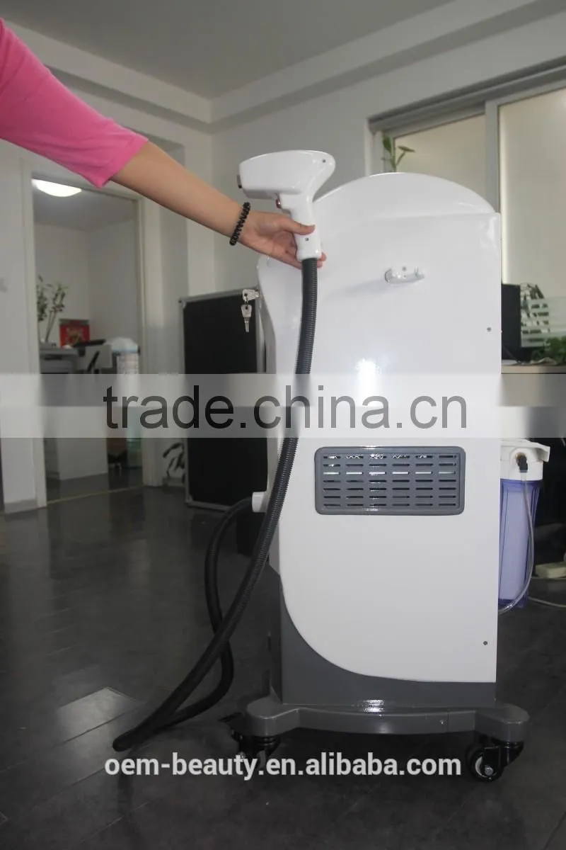 2015 Vertical & best 808 Diode Laser hair removal beauty machine for body Odor removal- JTDL-SA