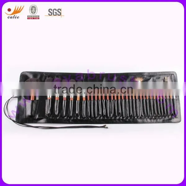 30pcs Professional Makeup Brush Set with Brass Ferrule