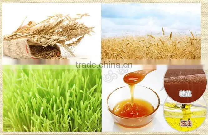 bowl packed high golden maltose syrup