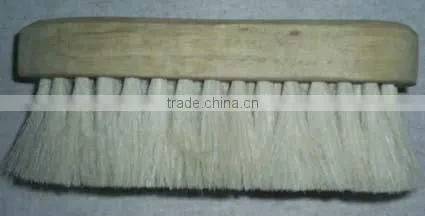 wooden back horse equipment brush