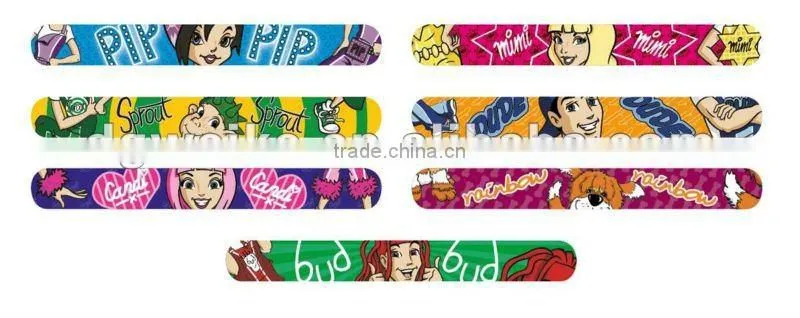 Top Sale Popular Silicone Slap Wrist Band