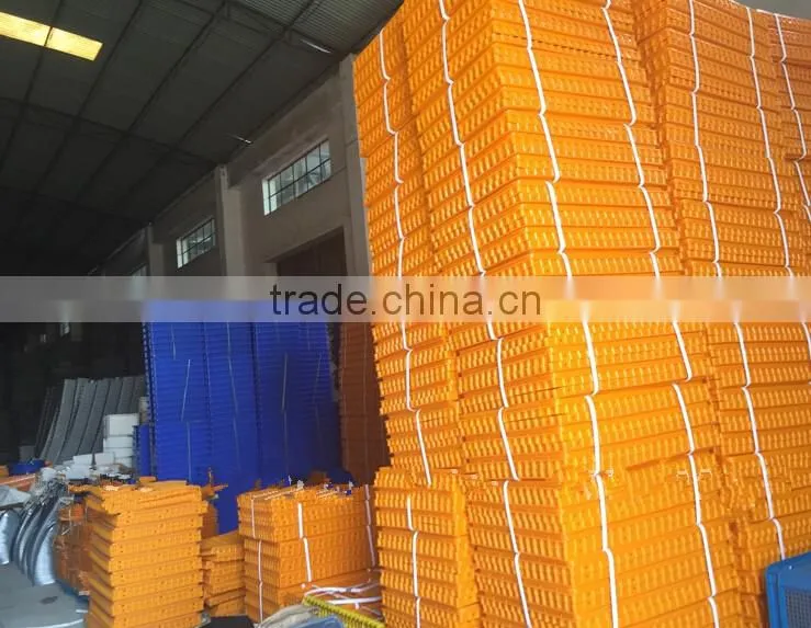 Big yellow colour chicken transport cage