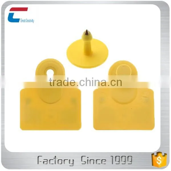 LF 125khz /134.2khz ABS material rfid animal tags for chicken pigeon tracking