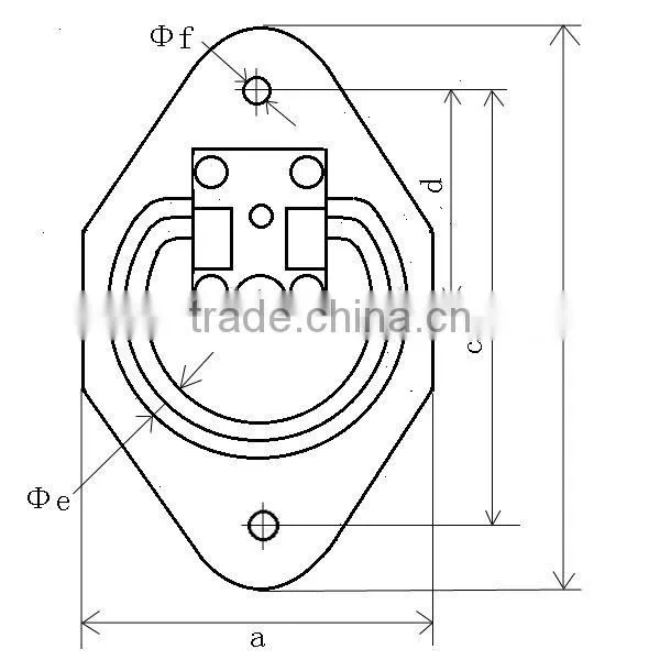 D-Ring Anchor with Recessed Mounting Bracket