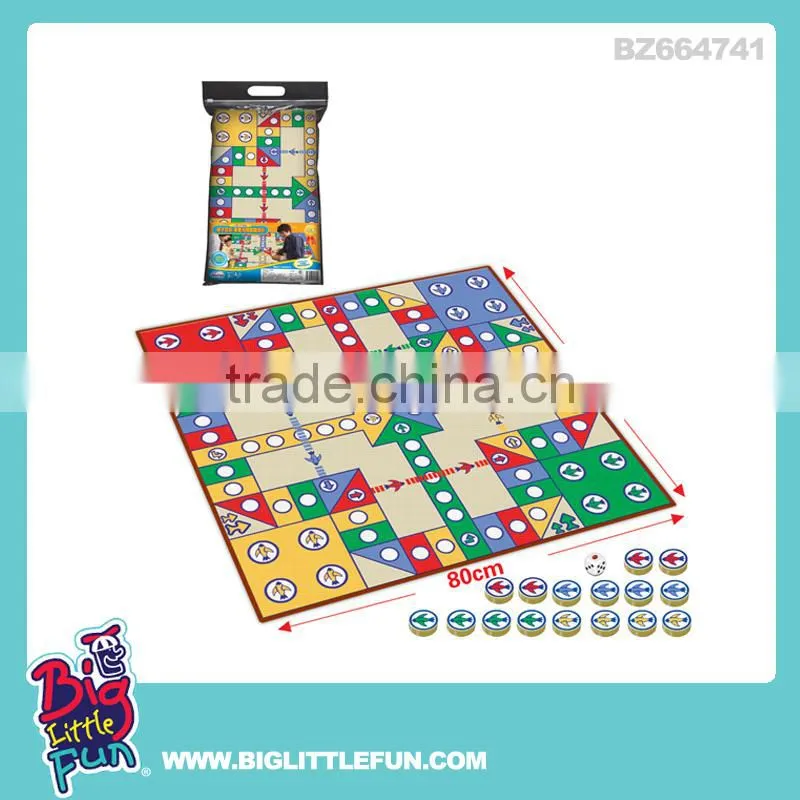Alphabet letter kid mat,ludo board game mat