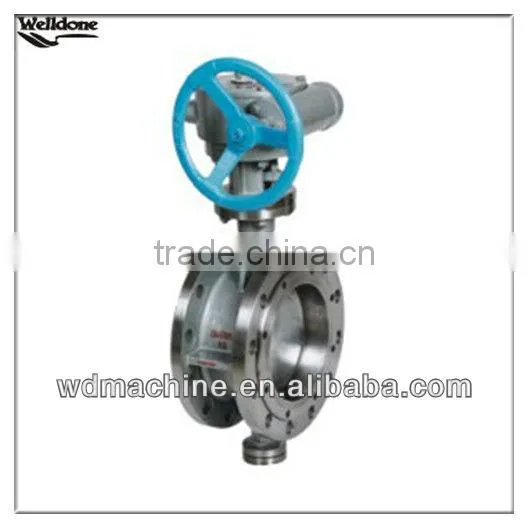 wafer type worm gear butterfly valve