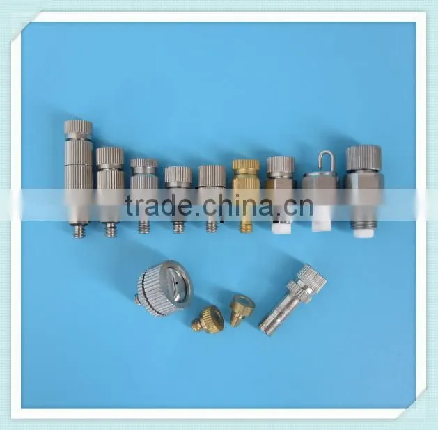 High pressure stainless steel brass cooling misting fine fog nozzles