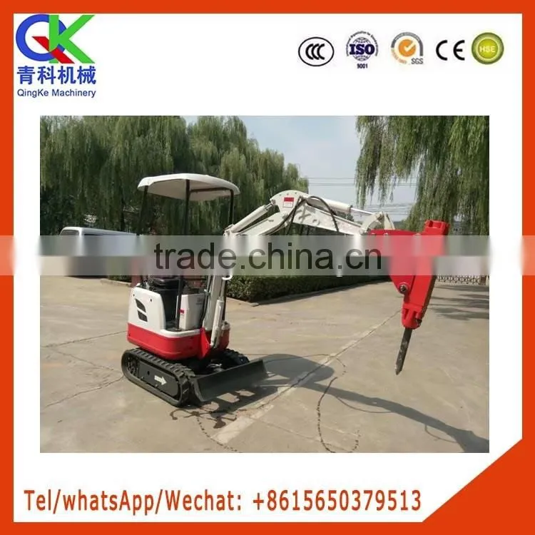 new style mini electrical excavator climbing function
