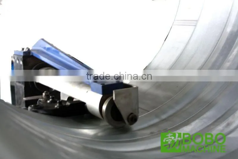 Machine for hvac spiral duct