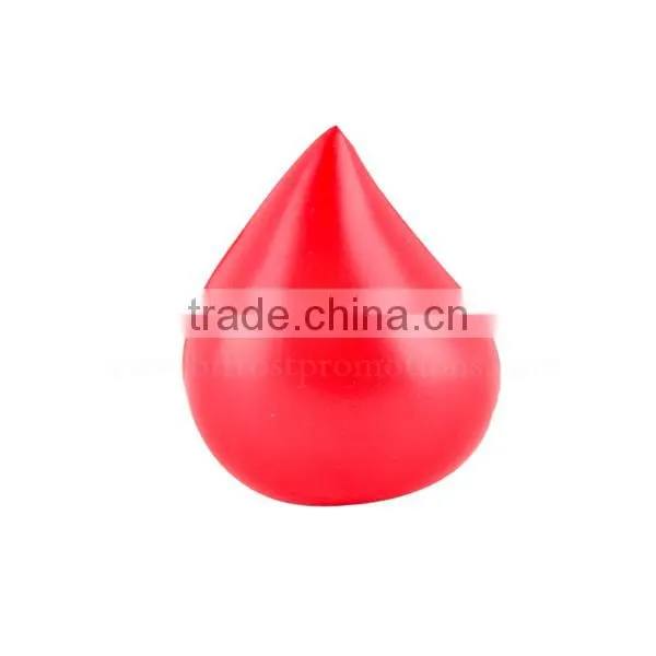 Blood Drop Shape Bulk Free Cheap Stress Balls