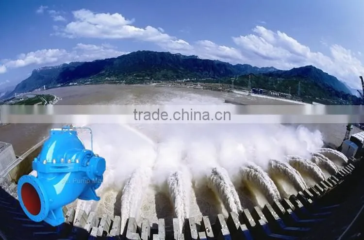 Large Capacity Horizontal Split Casing Water Pump