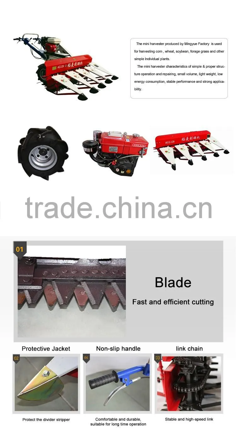 High output and good performance small-scale agricultural machinery