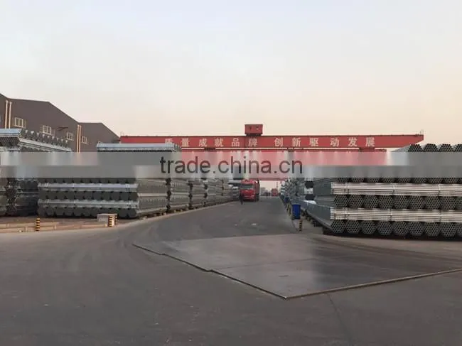 ASTM A53 galvanized welded pipe supply