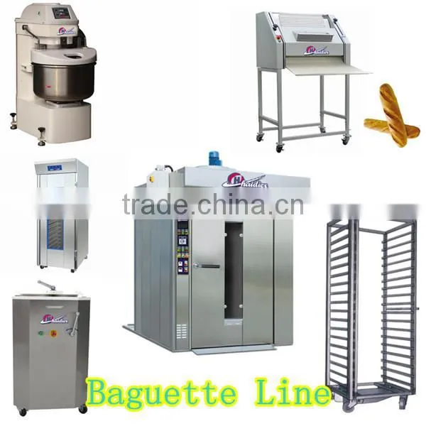 Multi-function 32 trays gas rotary ovens definition