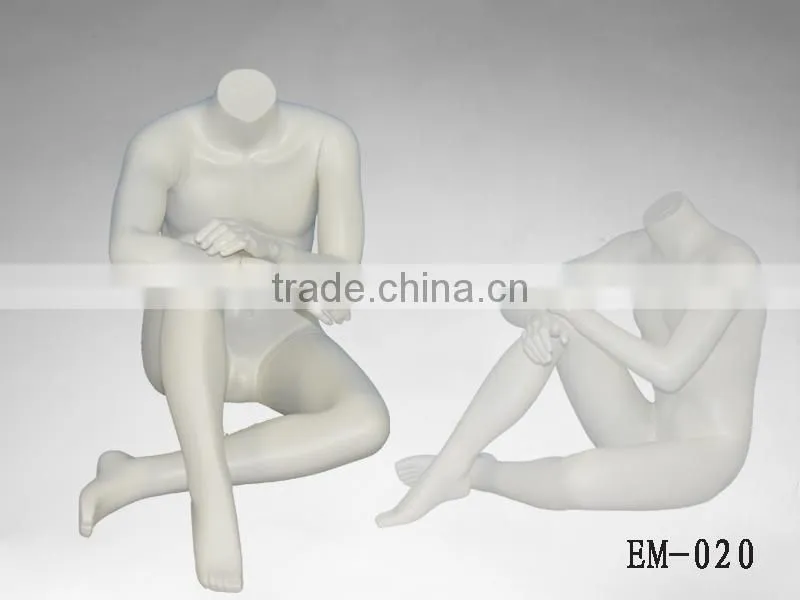 body of mannequin for sitting man for fashion design