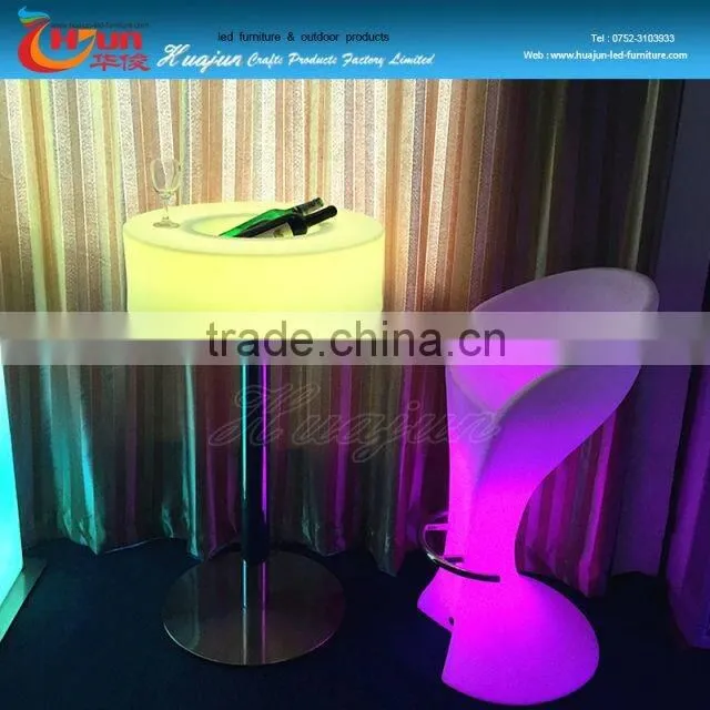fashionable party luminous led chairs led furniture led table led chairs
