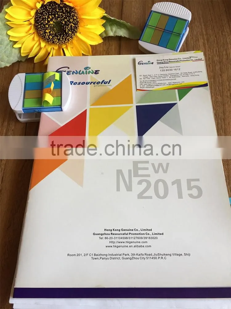 2016 new product plastic note pad,memo pad
