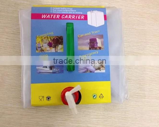Folding Water Carrier Water Storage Bag Water Carrier Backpack