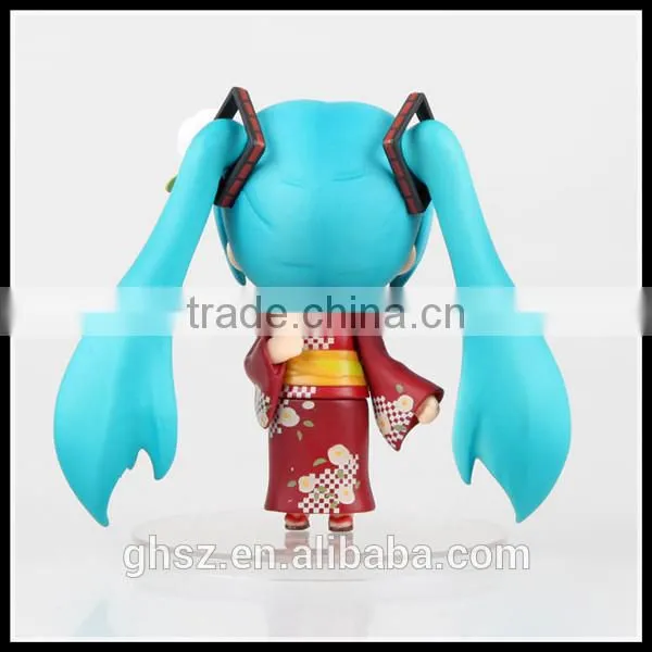Wholesale factory price smile nendoroid yukata hatsune miku model