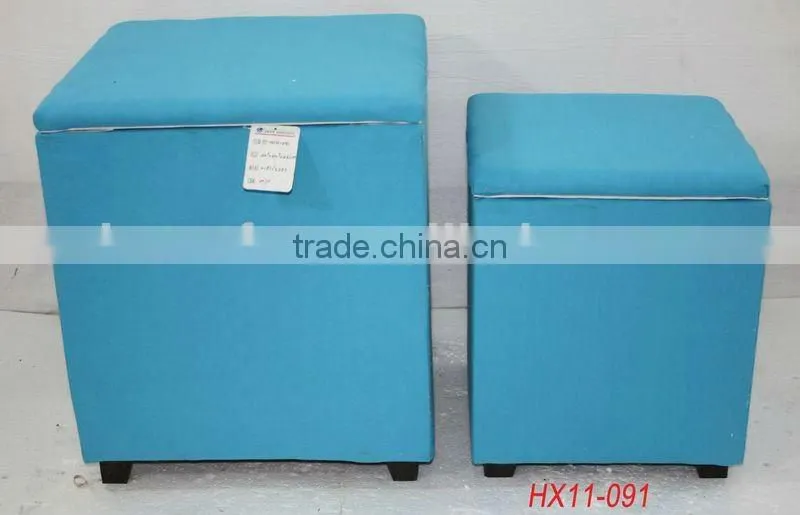 Storage seat stool sets