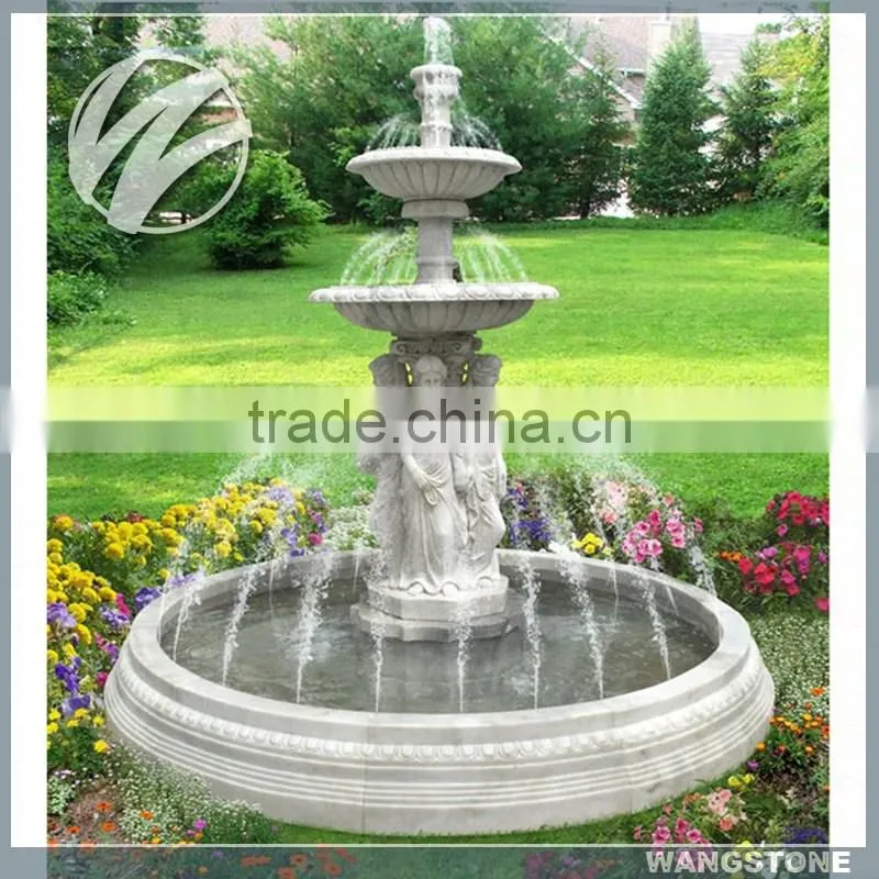 Fish Water Fountain Modern Stone Sculpture