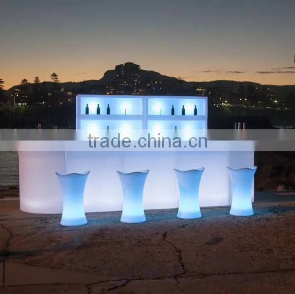 Led Outdoor Furniture / Plastic Floor lamp / Led shine Furniture