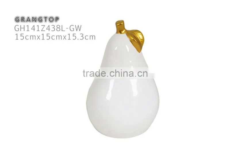 Ceramic pear pot in fruit design