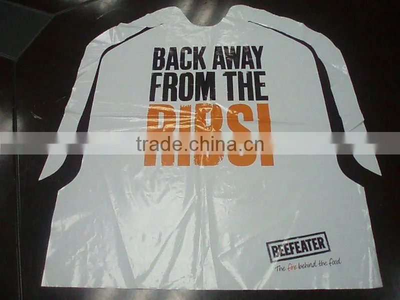 Degradable safety plastic Children apron