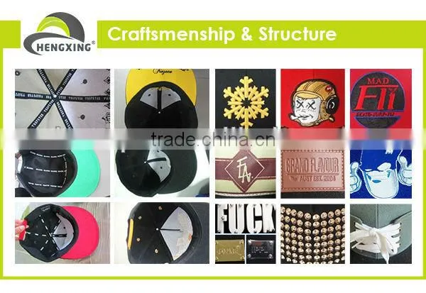 100% Cotton Applique Baseball Cap With Flat Embroidery