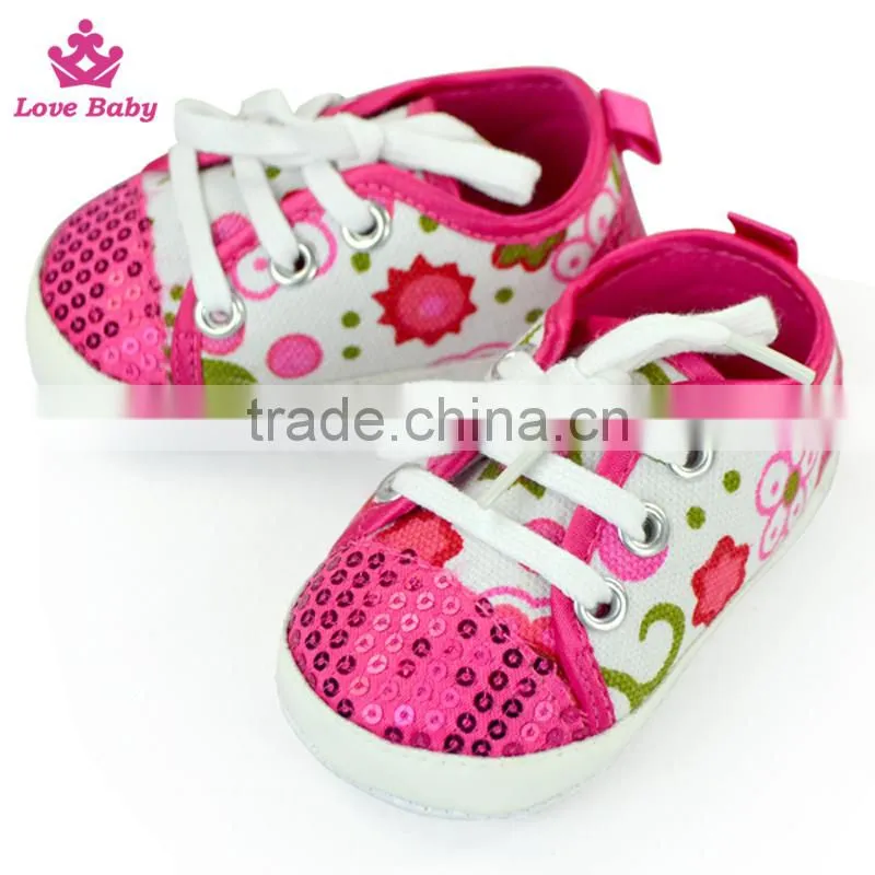 Cartoon antislip baby shoes baby learning walk shoes
