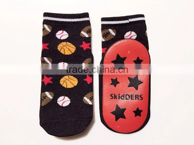 Cartoon Tube Baby Floor Shoes Newborn Anti Slip kids Rubber Soles Baby Socks