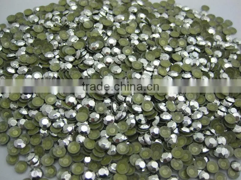 kids school bags accessories 6mm hot fix octagon