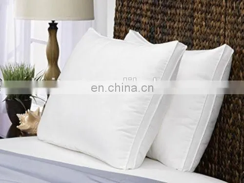 2 Pack Down Like Gusseted Microfiber Gel Pillow King Size