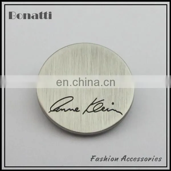 2014 new fashion rhinestone metal buttons for jeans