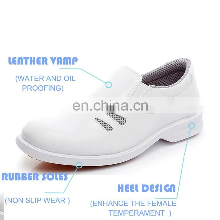 2017 New Style Cheap Women Chef Shoes Kitchen Non-slip Safety Shoes
