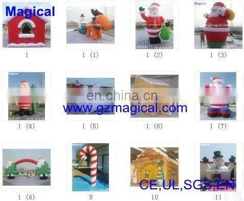halloween inflatable ornament in white color