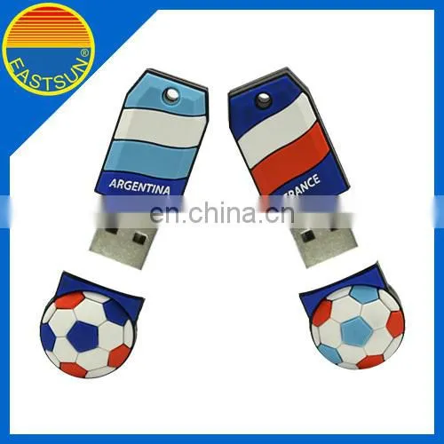 World Cup theme cartoon model usb flash drive