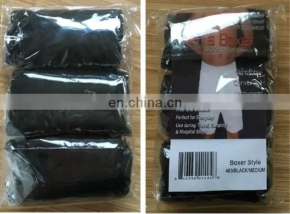 Unisex Disposable Nonwoven Brief Underwear