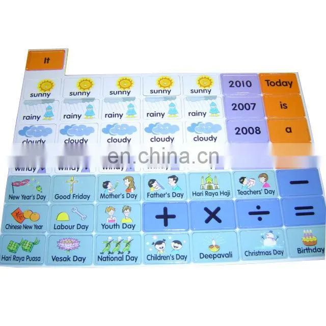 promotional product custom design 2017 calendar magnets