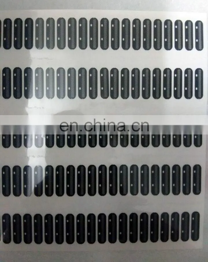 stainless steel metal speaker mesh with 3M adhesive